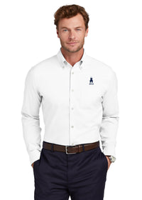 Load image into Gallery viewer, The Citadel, Class of 2018, Barracks, Brooks Brothers® Wrinkle-Free Stretch Pinpoint Shirt-White
