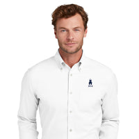 Load image into Gallery viewer, The Citadel, Class of 2018, Barracks, Brooks Brothers® Wrinkle-Free Stretch Pinpoint Shirt-White
