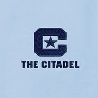 Load image into Gallery viewer, The Citadel C, Brooks Brothers® Wrinkle-Free Stretch Pinpoint Shirt- Newport Blue
