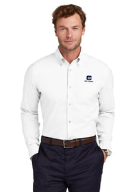 Load image into Gallery viewer, The Citadel C, Brooks Brothers® Wrinkle-Free Stretch Pinpoint Shirt- White
