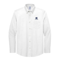 Load image into Gallery viewer, The Citadel C, Brooks Brothers® Wrinkle-Free Stretch Pinpoint Shirt- White

