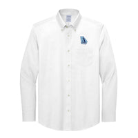 Load image into Gallery viewer, The Citadel , Atlanta Citadel Club, Brooks Brothers® Wrinkle-Free Stretch Pinpoint Shirt white
