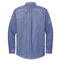 Load image into Gallery viewer, The Citadel, Spike, Brooks Brothers® Wrinkle-Free Stretch Pinpoint Shirt - Cobalt Blue
