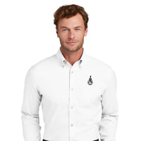 Load image into Gallery viewer, The Citadel, Spike, Brooks Brothers® Wrinkle-Free Stretch Pinpoint Shirt - White
