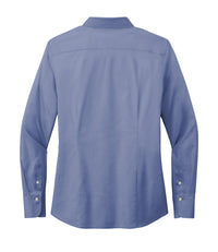 Load image into Gallery viewer, The Citadel, Class of 2018, Barracks, Brooks Brothers® Women’s Wrinkle-Free Stretch Pinpoint Shirt- Cobalt
