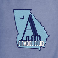 Load image into Gallery viewer, The Citadel , Atlanta Citadel Club, Brooks Brothers® Women’s Wrinkle-Free Stretch Pinpoint Shirt - Cobalt Blue
