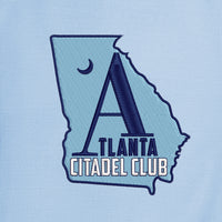 Load image into Gallery viewer, The Citadel , Atlanta Citadel Club, Brooks Brothers® Women’s Wrinkle-Free Stretch Pinpoint Shirt - Newport Blue
