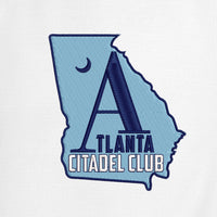 Load image into Gallery viewer, The Citadel , Atlanta Citadel Club, Brooks Brothers® Women’s Wrinkle-Free Stretch Pinpoint Shirt - White
