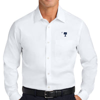 Load image into Gallery viewer, The Citadel, Big Red, Brooks Brothers® Wrinkle-Free Stretch Pinpoint Spread Collar Shirt - White

