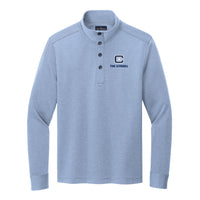 Load image into Gallery viewer, The Citadel, C Star, Brooks Brothers® Mid-Layer Stretch 1/2-Button - Light Blue
