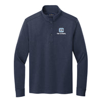 Load image into Gallery viewer, The Citadel, C Star, Brooks Brothers® Mid-Layer Stretch 1/2-Button - Navy
