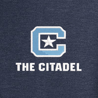 Load image into Gallery viewer, The Citadel, C Star, Brooks Brothers® Mid-Layer Stretch 1/2-Button - Navy
