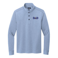Load image into Gallery viewer, The Citadel, Dad - Spike, Brooks Brothers® Mid-Layer Stretch 1/2-Button - Navy - Light Blue
