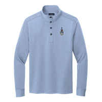 Load image into Gallery viewer, The Citadel, Spike, Brooks Brothers® Mid-Layer Stretch 1/2-Button - Light Blue
