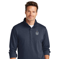 Load image into Gallery viewer, The Citadel, Spike, Brooks Brothers® Mid-Layer Stretch 1/2-Button - Navy
