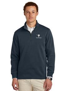 Load image into Gallery viewer, The Citadel, Big Red, Brooks Brothers® Double-Knit 1/4-Zip Sweater

