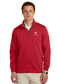 Load image into Gallery viewer, The Citadel, Big Red, Brooks Brothers® Double-Knit 1/4-Zip Sweater
