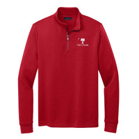 Load image into Gallery viewer, The Citadel, Big Red, Brooks Brothers® Double-Knit 1/4-Zip Sweater
