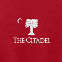 Load image into Gallery viewer, The Citadel, Big Red, Brooks Brothers® Double-Knit 1/4-Zip Sweater
