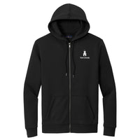 Load image into Gallery viewer, The Citadel, Barracks, Brooks Brothers® Double-Knit Full-Zip Hoodie - Black

