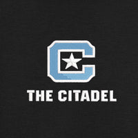 Load image into Gallery viewer, The Citadel, C Star, Brooks Brothers® Double-Knit Full-Zip Hoodie- Black
