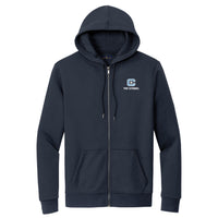 Load image into Gallery viewer, The Citadel, C Star, Brooks Brothers® Double-Knit Full-Zip Hoodie- Navy
