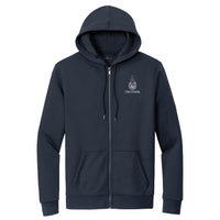 Load image into Gallery viewer, The Citadel, The Citadel Spike, Brooks Brothers® Double-Knit Full-Zip Hoodie- Navy
