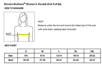 Load image into Gallery viewer, The Citadel C, Brooks Brothers® Women’s Double-Knit Full-Zip Jacket- Size Chart
