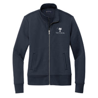 Load image into Gallery viewer, The Citadel, BR Logo, Brooks Brothers® Women’s Double-Knit Full-Zip- Navy
