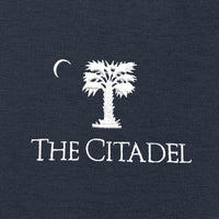 Load image into Gallery viewer, The Citadel, BR Logo, Brooks Brothers® Women’s Double-Knit Full-Zip- Navy
