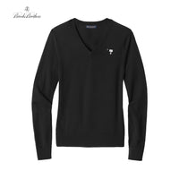Load image into Gallery viewer, The Citadel, Big Red, Brooks Brothers ® Women’s Washable Merino V-Neck Sweater
