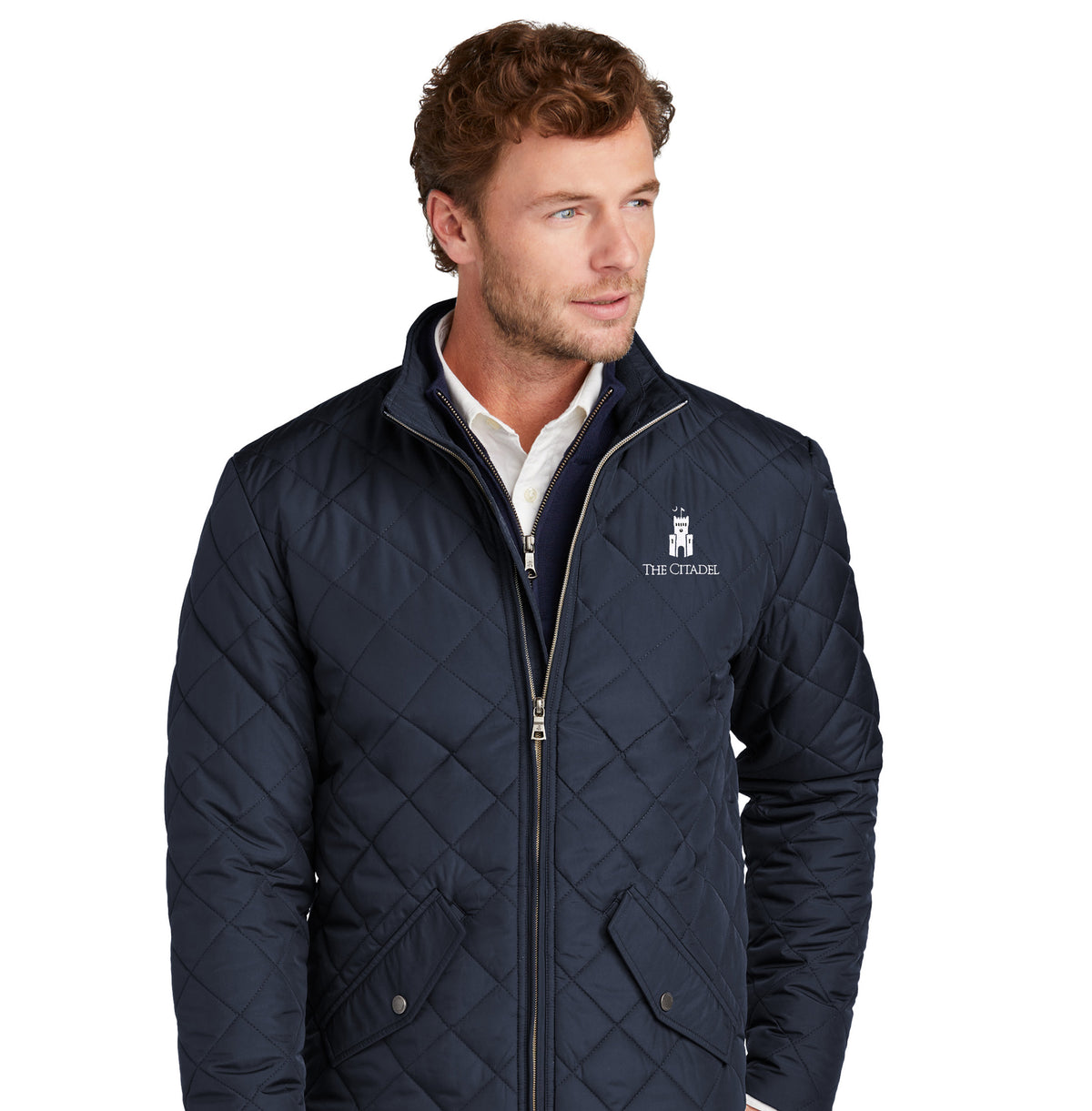 The Citadel, Barracks Logo, Brooks Brothers® Quilted Jacket