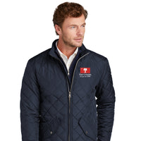 Load image into Gallery viewer, The Citadel, Big Red Flag Logo, Class of 1994,  Brooks Brothers® Quilted Jacket
