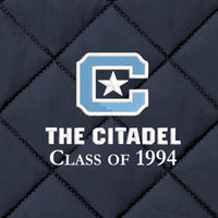 Load image into Gallery viewer, The Citadel, C Stat Logo, Class of 1994,  Brooks Brothers® Quilted Jacket
