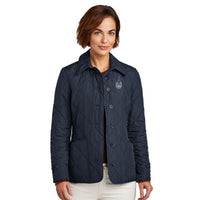 Load image into Gallery viewer, The Citadel, Spike Logo, Brooks Brothers® Women’s Quilted Jacket
