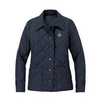 Load image into Gallery viewer, The Citadel, Spike Logo, Brooks Brothers® Women’s Quilted Jacket
