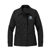 Load image into Gallery viewer, The Citadel, C Star, Brooks Brothers® Women’s Quilted Jacket - Black
