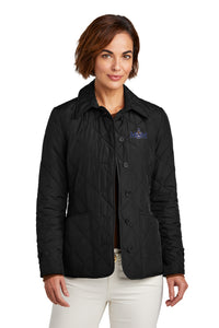 Load image into Gallery viewer, The Citadel, Spike-Mom, Brooks Brothers® Women’s Quilted Jacket- Black
