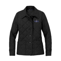 Load image into Gallery viewer, The Citadel, Spike-Mom, Brooks Brothers® Women’s Quilted Jacket- Black
