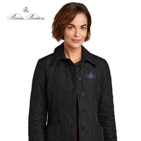 Load image into Gallery viewer, The Citadel, Spike-Mom, Brooks Brothers® Women’s Quilted Jacket- Black
