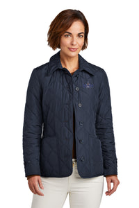 Load image into Gallery viewer, The Citadel, Spike-Mom, Brooks Brothers® Women’s Quilted Jacket- Navy
