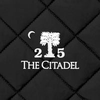 Load image into Gallery viewer, The Citadel, Alumni Big Red, Palmtree, Brooks Brothers® Quilted Vest - Black
