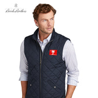 Load image into Gallery viewer, The Citadel, Citadel Club, Summerville, Brooks Brothers® Quilted Vest - Navy
