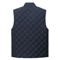 Load image into Gallery viewer, The Citadel, Jumping Bulldog, Class Of 1989, Brooks Brothers® Quilted Vest- Navy- Back
