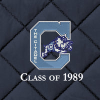 Load image into Gallery viewer, The Citadel, Vintage Jumping Bulldog, Class Of 1989, Brooks Brothers® Quilted Vest
