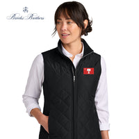 Load image into Gallery viewer, The Citadel, Big Red Flag, Brooks Brothers® Women’s Quilted Vest - Black
