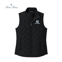 Load image into Gallery viewer, The Citadel, C Star, Brooks Brothers® Women’s Quilted Vest - Black
