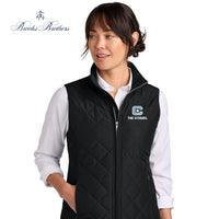 Load image into Gallery viewer, The Citadel, C Star, Brooks Brothers® Women’s Quilted Vest - Black
