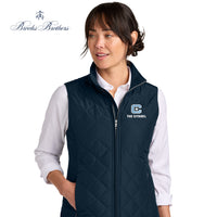 Load image into Gallery viewer, The Citadel, C Star, Brooks Brothers® Women’s Quilted Vest - Navy
