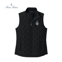 Load image into Gallery viewer, The Citadel, Spike, Brooks Brothers® Women’s Quilted Vest - Black
